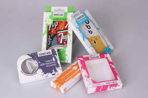 Cheap Phone Case Box Electronics Packaing Box Custom Retail Blister Packaging Box for sale