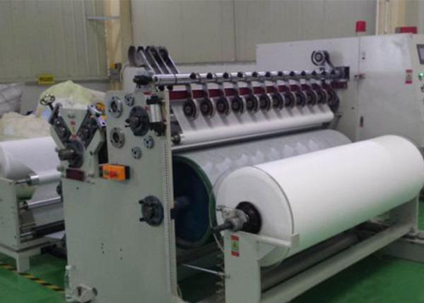 Cheap White PET Non Woven Rolls Spunlace Nonwoven Wipes Parallel Lapping for sale