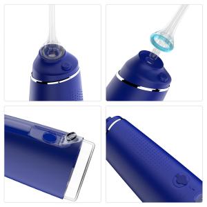 OLED Battery Display Nicefeel Cordless Water Flosser 300 ML Water Tank DIY Modes 14 Modes In Total
