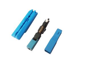 China Multimode SC Fiber Optic Connector Assembly with Polished Fiber Ferrule on sale
