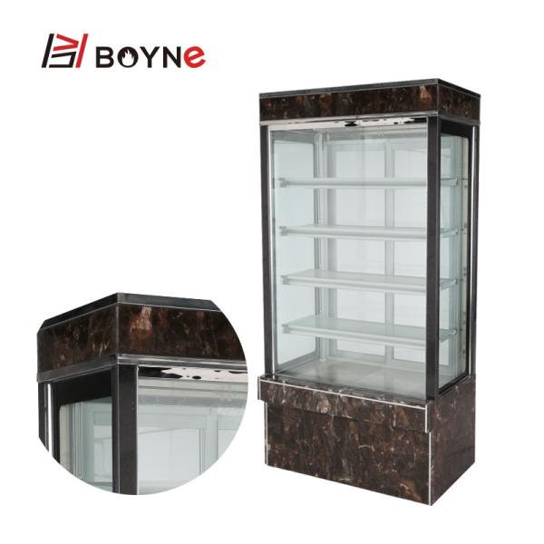 Cheap 6 Layer SS Vertical Cake Display Case Good Heat Preservation for sale
