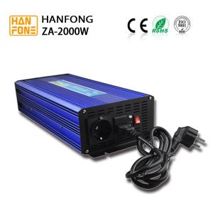 Best 2000w off grid solar pure sine wave inverter high frequency with charger battery off grid solar panel inverters hanfong wholesale