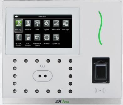 Cheap G3 FACE RECOGNITION TIME ATTENDANCE FINGERPRINT READER TIME CLOCK WITH TCP/IP Software available for sale