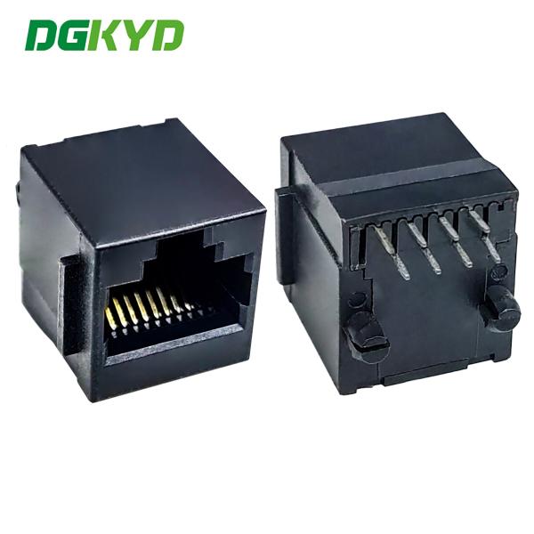 Cheap RJ45 Network Socket Without Transformer 10P8C Without Light DGKYD5228E1118IWA1DB4078 for sale