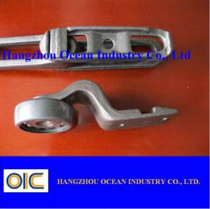 China Customized Drop Forged Rivetless Chain And Trolley Conveyor Parts on sale