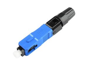 China CATV Field Installable Connector , SC UPC FTTH Fast Connector 125um on sale