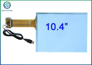 China 10.4 Inch Capacitive Touch Panel / Capacitive Touch Sensor Bonded On Front Glass on sale
