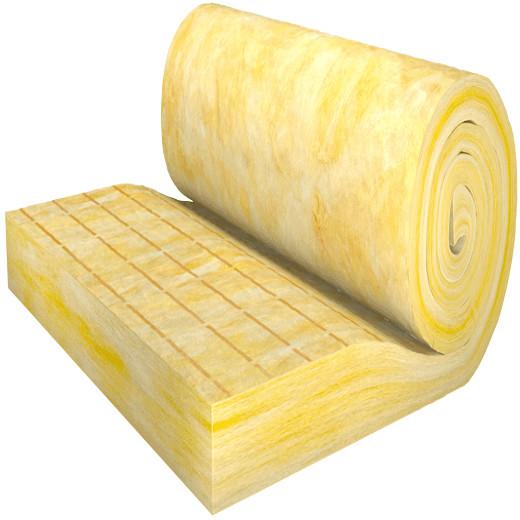 Cheap Fireproof Sound Separation Fiberglass Wool Insulation 100mm Thickness for sale