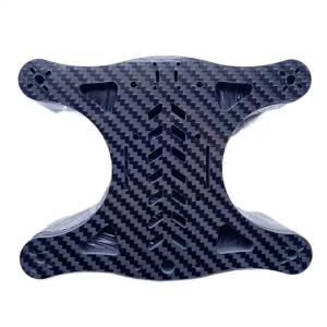 CNC Cutting UAV Parts 3K Machined Carbon Fiber Micro Machining CNC Milling