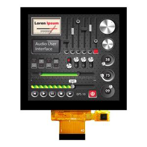 4.0 Inch 480x480 Square Display TFT Lcd Module IPS SPI FT6336U With Pcap Monitor