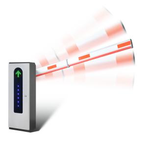 China Vehicle Access Control Electronic Barrier Gate with Rfid Parking Barrier System on sale
