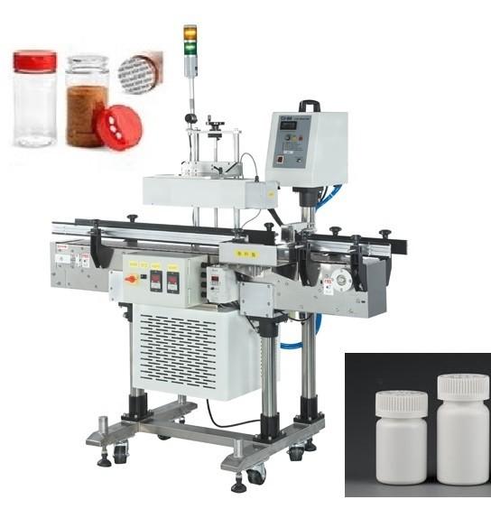 Cheap Pharmaceutical Water Cooled Continuous Induction Sealing Machine For Plastic Bottles for sale