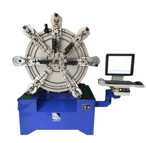 Computerized Tension Torsion Spring Making Machine With Twelve Axes