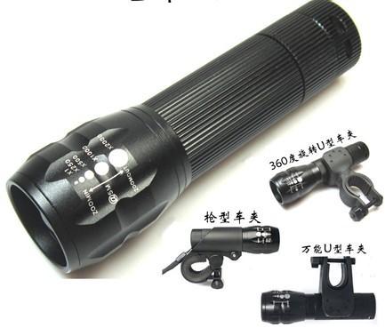 Cheap Emergency Bike Cree LED Flashlight Rechargeable Super Bright Multi Function for sale