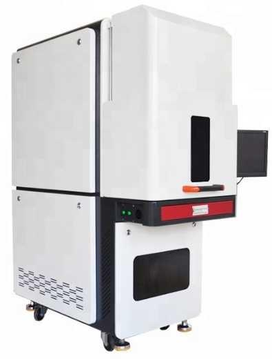 Cheap Ultraviolet Laser Marking Machine / Desktop QR Good Coding 5w UV Laser Printer for sale