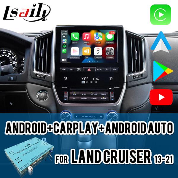 Cheap CarPlay Android Multimedia Video Interface with YouTube, NetFlix, YouTube,Google Map for Land Cruiser LC200 for sale