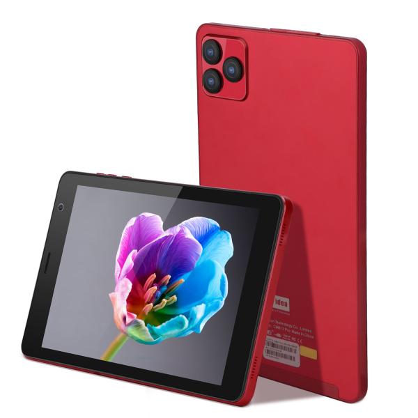Cheap C idea Android 8 Inch Tablet PC Android 12 Tablet 512GB Storage Tablets PC Quad Core Processor CM813 red for sale