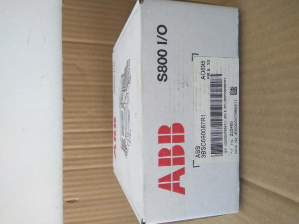 Cheap ABB S800 Analog Output Module AO895 Intrinsic-Safe I/O Module 3BSC690087R1 NEW SEALED for sale