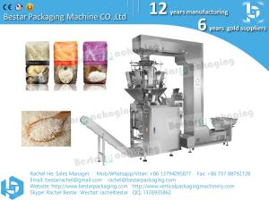 China Automatic rice packing machine with vacuum function BSTV-750BZ on sale