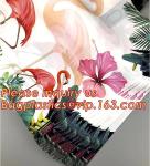 100% Biodegradable fashionable leopard printed soft loop plastic bag,Custom