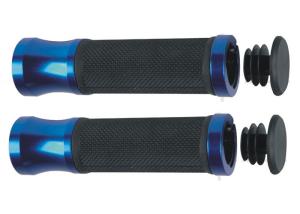 CNC Cut Bicycle Handlebar Grips Alloy Handle Grips Laser Printing Logo Available