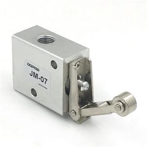 Best White JM-07 Roller Pneumatic Air Valve Reduce Noise / Pollution wholesale