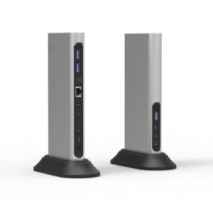 China 60W PD HDMI VGA Thunderbolt 3 Docking Station Dual Monitor on sale