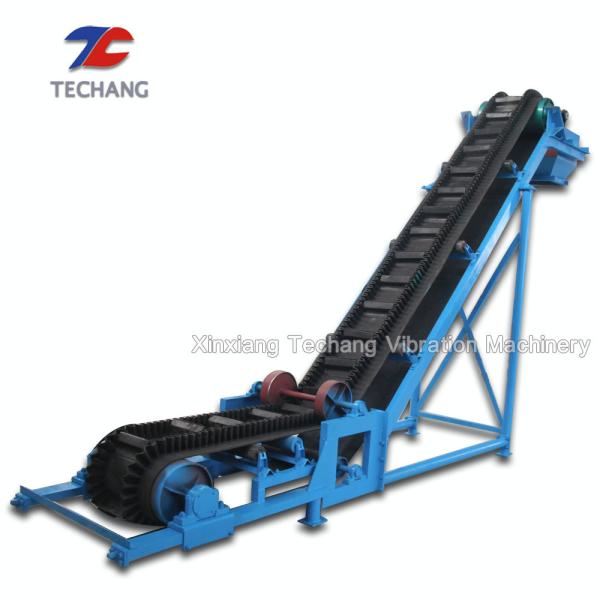 Cheap PVC Belt Conveyor Machine Large Capacity For Bulk Materials Loading / Sorting for sale