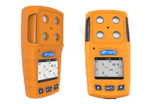 PC TPU Body Portable Multi Gas Detector Wireless Transmission / Print Function