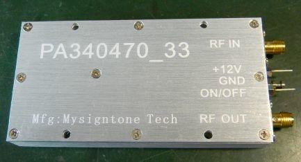 Cheap 2W COFDM Signal RF Power Amplifier Module 340MHz 470MHz Durable for sale