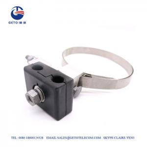 China OPGW Aluminum 17mm ADSS Tower Pole Down Lead Clamp on sale