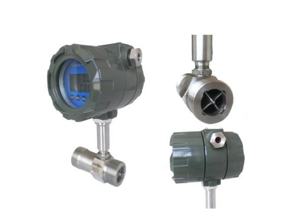 Cheap DN4 - DN200 Turbine Flow Meter IP65 Low Flow Rate Start LCD Display for sale