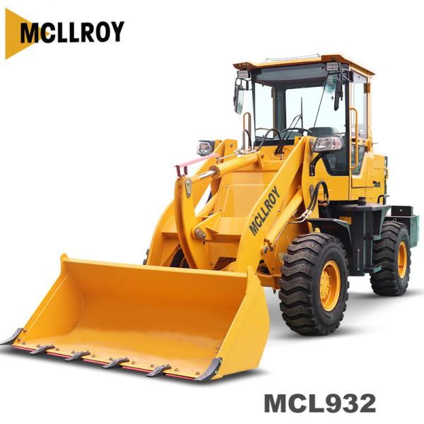 Cheap Mini Articulated 2 Ton Wheel Loader 1350mm Dump Reach for sale