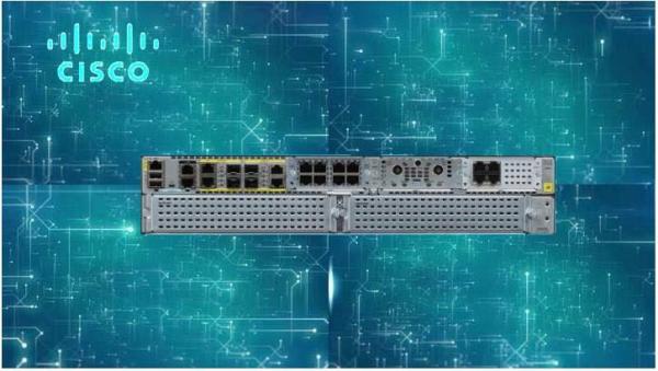 4 RJ45 Based Ports Integrated Services Router / ISR 4451 Router Default Flash