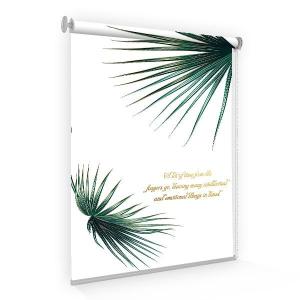 Autumn Trees Forest Landscape 3D Printed photo window roller blind any custom size