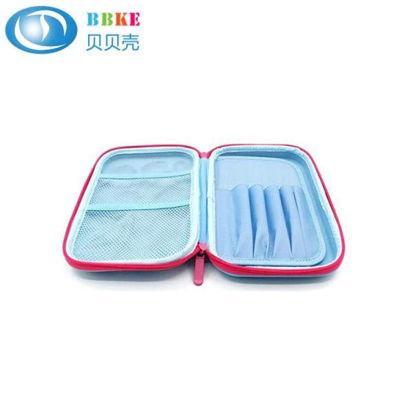 Custom Cartoon Colorful Lovely Portable Hard EVA Pencil Case For School Kids