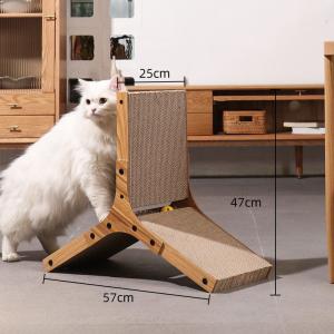 Best Running Climbing Cat Corrugated Scratcher Triangle Cardboard Cat Scratcher wholesale