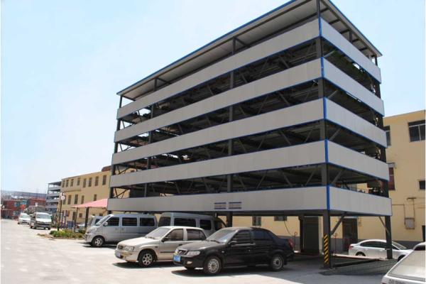 Cheap Automatic Intelligent Mechanical Puzzle Car Parking System Smart Card Control 2 - 6 Levels for sale