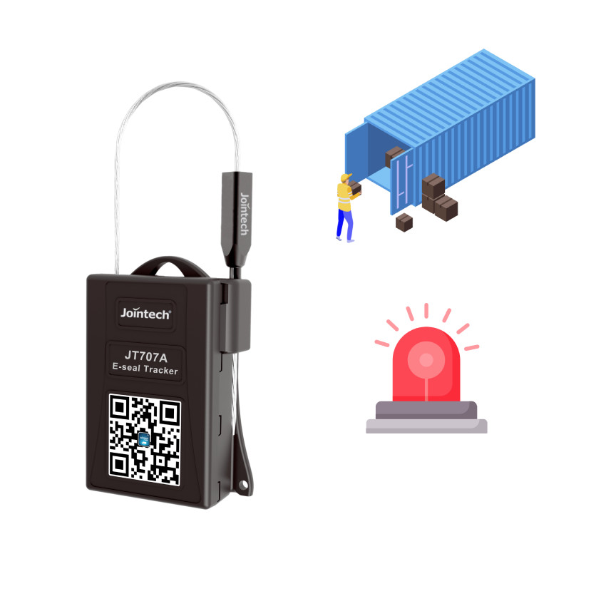 Trailer GPS Container Lock with Remote Control IOS/Android APP/Web/SMS
