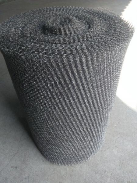 crimped knit mesh / corrugated mesh for demister producing