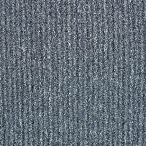 Cheap 2.5 Mm Pile Height Commercial Carpet Tiles Tufted Loop Pile Construction for sale