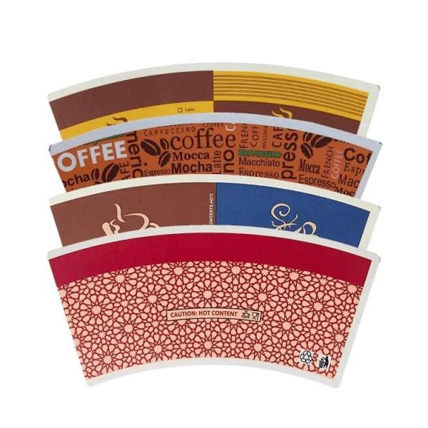 Cheap Disposable Paper Cup Fans for Sustainable Packaging Solutions with Flexographic Printing for sale