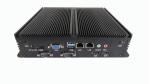 Fanless Box PC Soldered On Board 4th Generation I3 I5 I7 U Series CPU 2COM