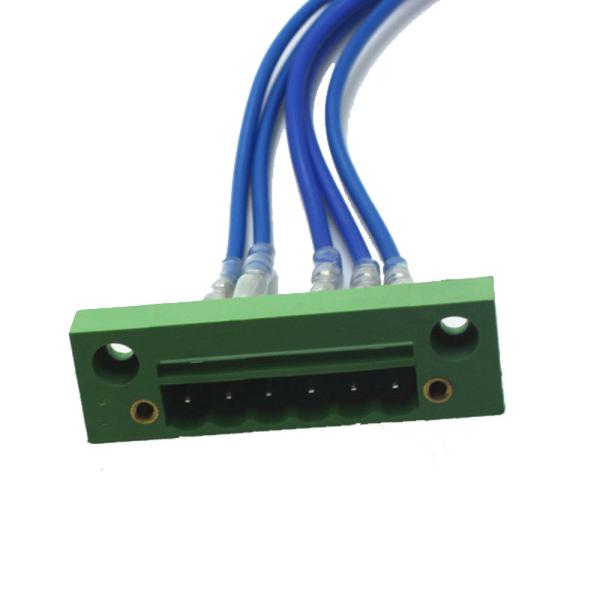 Cheap 5.08mm Feed Through Terminal Blocks Wiring Harness Cable Assembly Customized Service for sale