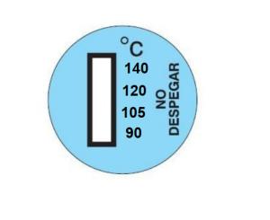 Temperature Fast Indicator 40-180C Temperature Measuring Strips For Irreversible Temperature Monitoring