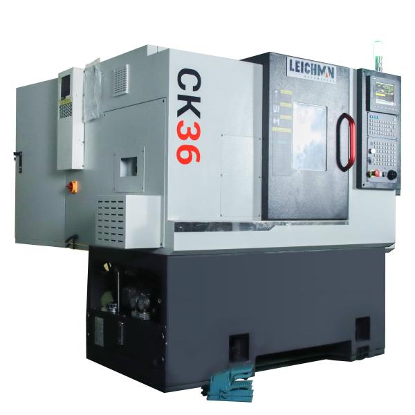 Cheap CK36 Gang Type CNC Lathe High-Rigidity Linear Slides and Optimal Span Calculation for sale