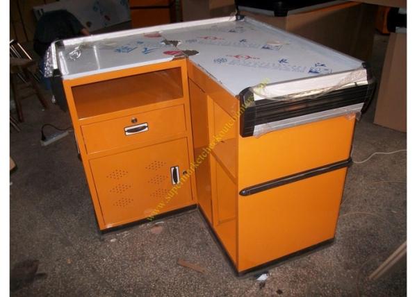 Cheap Retails / Shopping Mall Express Checkout Counter Solid Surface for sale