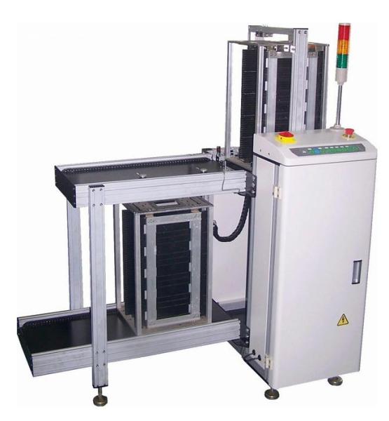 Cheap Touch Screen 90 Degree PCB Linking Loader Smooth Parallel for sale