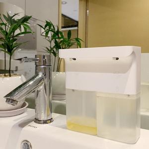 White Rechargeable Sensor Soap Dispenser 600ML Polypropylene Automatic