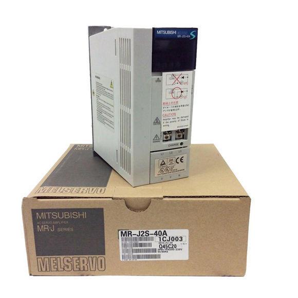 Cheap 1 Phase 50W Servo Amplifier Drive Mitsubishi MR-J2S-40A For CNC Control System for sale